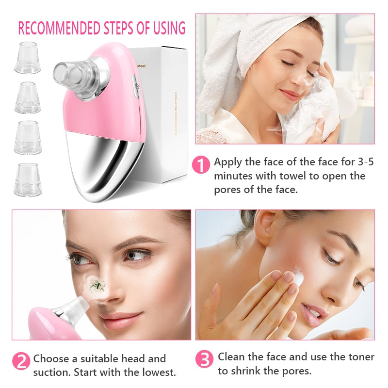 Facial Blackhead Remover Electric Acne Cleaner Device